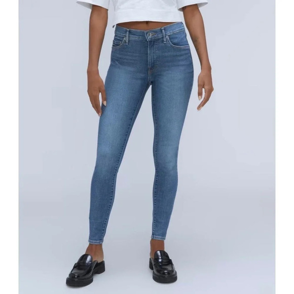 Everlane The Mid-Rise Skinny Stretch Jean - Picture 1 of 13